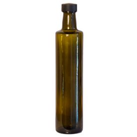 500ml Dorica Antique Green with Hand-Applied ROPP Top Integral Pourer